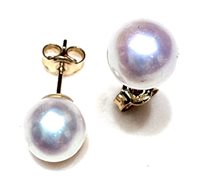 Pendientes Marcello Pane Mujer Perle in Oro amarillo Perla PERLE FW 7.5/8 MP U/CZ 1.85 G